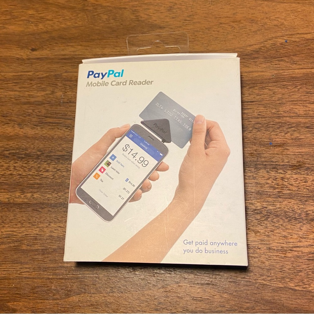 PayPal Here Mobile Card Reader Small Business Office POS Point of Sale NEW